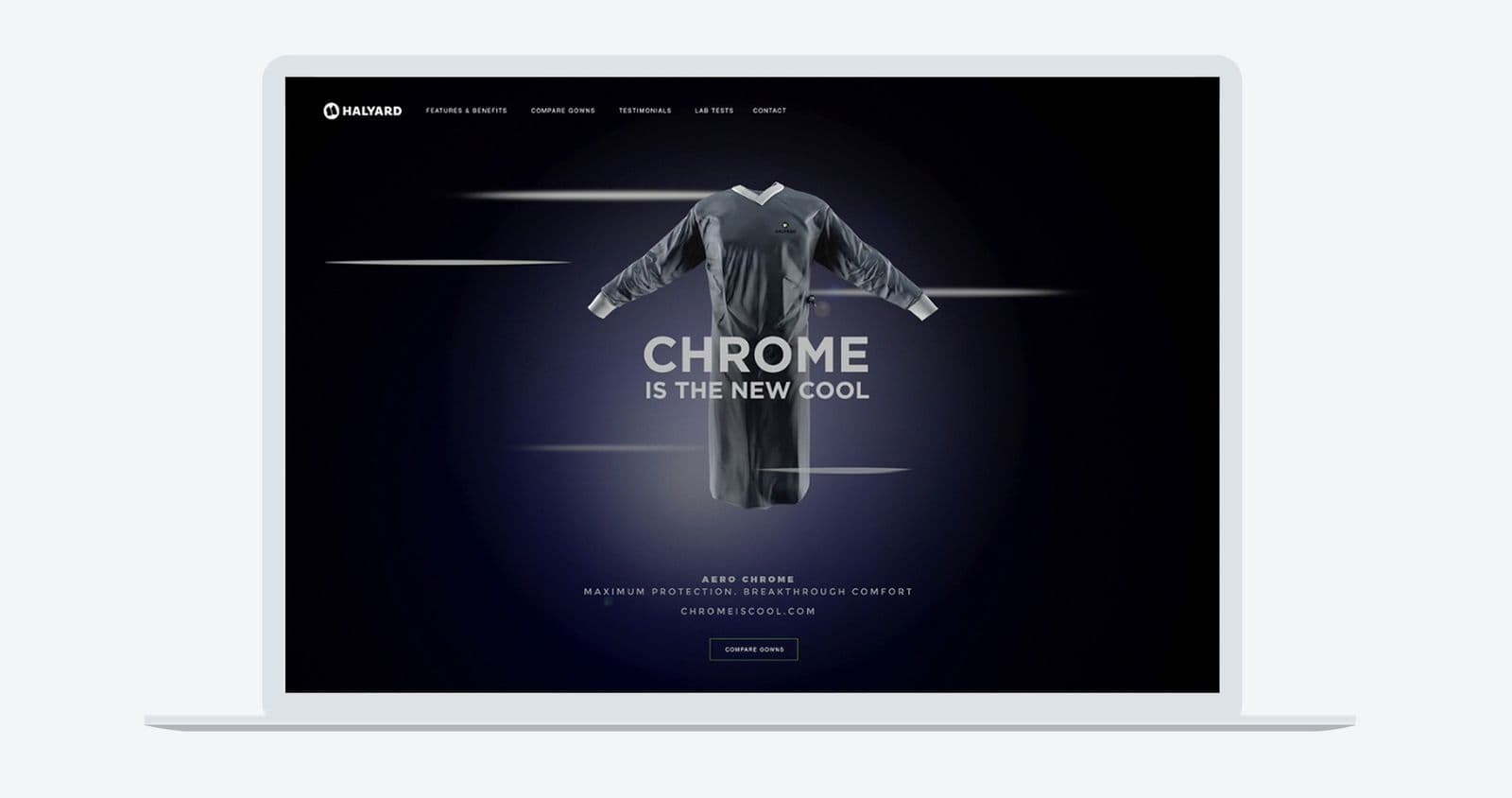 Chrome is The New Cool for Halyard Healthcare