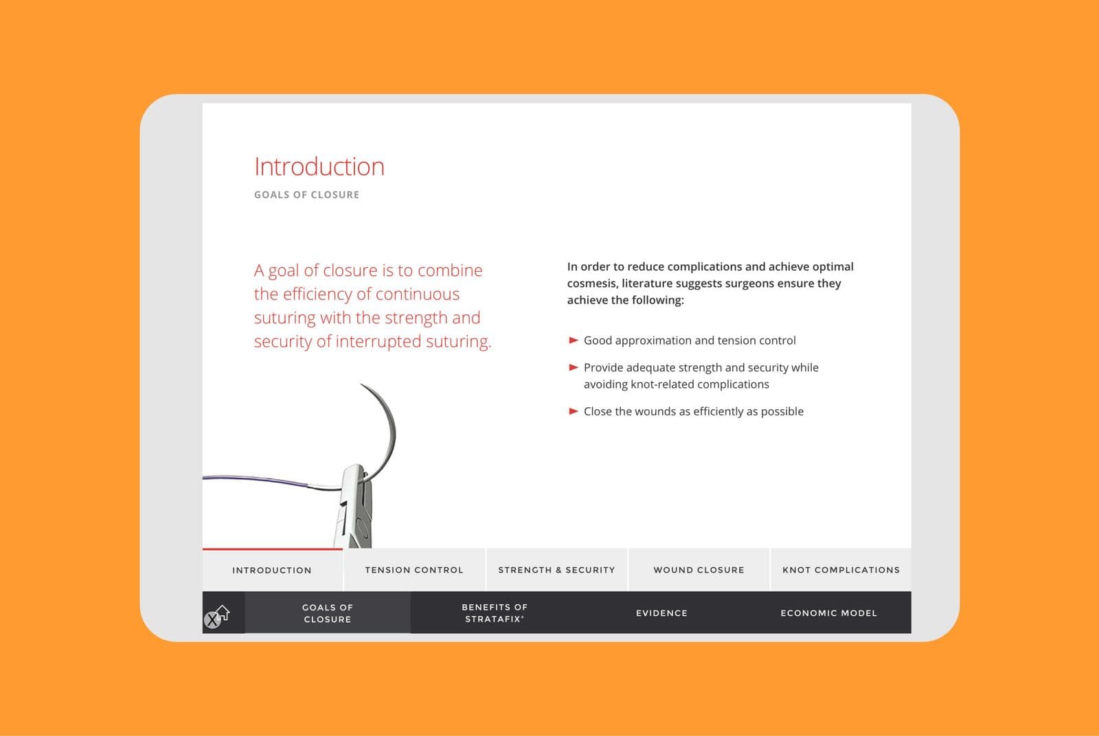 Healthcare Economics Calculator for J&J ETHICON
