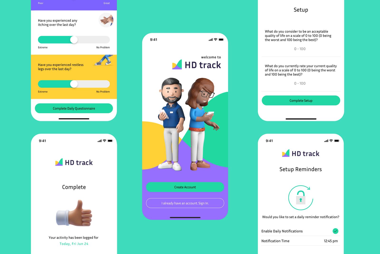 HD Track for Baxter Healthcare